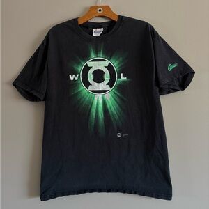 09 Green Lantern Black T-Shirt